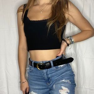 American Eagle Navy Tank Top